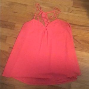 Bright Coral Top